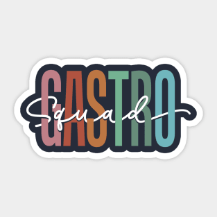 Gastro Squad gastroenterology Sticker